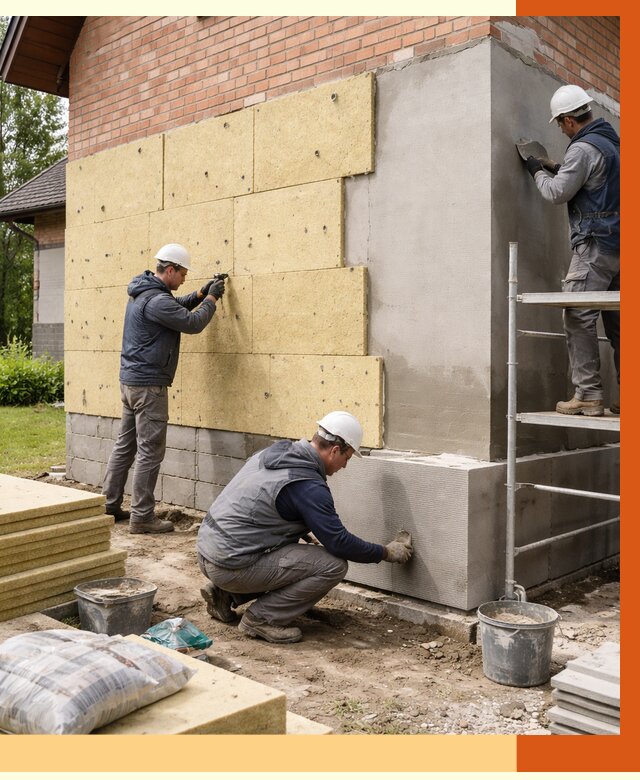 Утепление частного дома в Бузулуке под ключ от 7818 руб/м2 — недорого | ТепломастерБзл