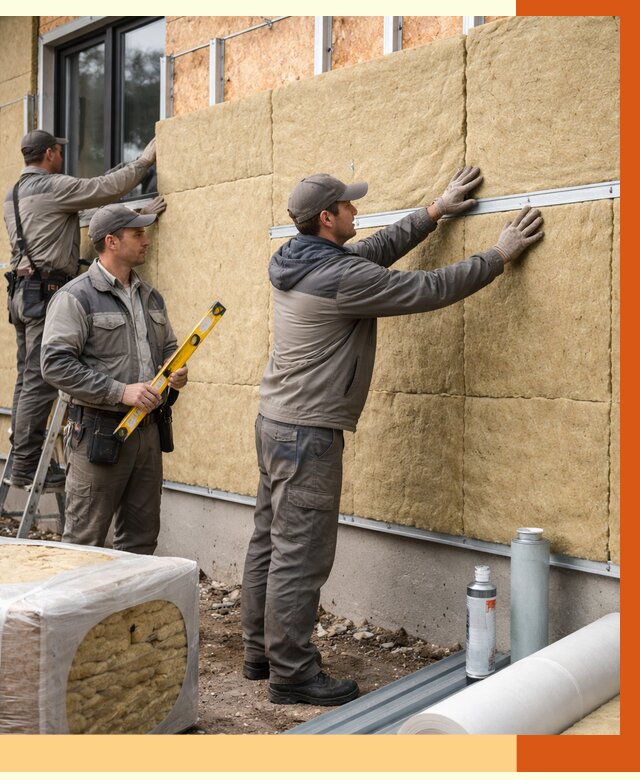 Утепление дома из SIP панелей в Бузулуке от 6463 руб./м² под ключ | ТепломастерБзл