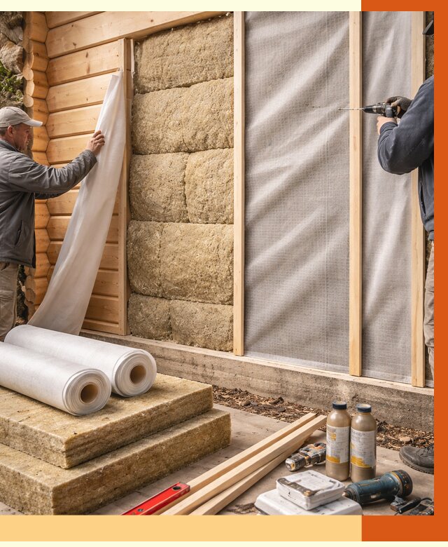 Утепление дома из минибруса в Бузулуке от 4691 руб/м2 — заказать профессионально | ТепломастерБзл