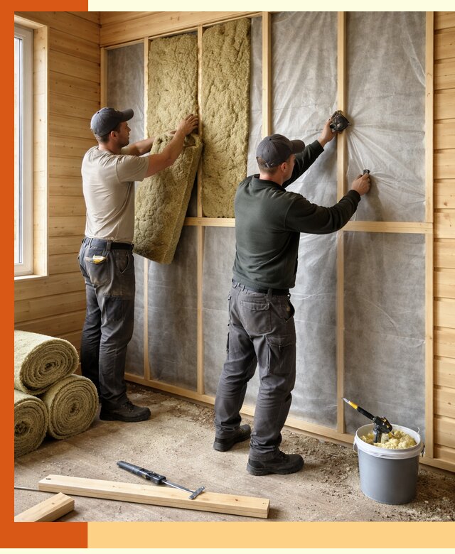 Утепление дома из минибруса в Бузулуке: комплексные теплоизоляционные работы