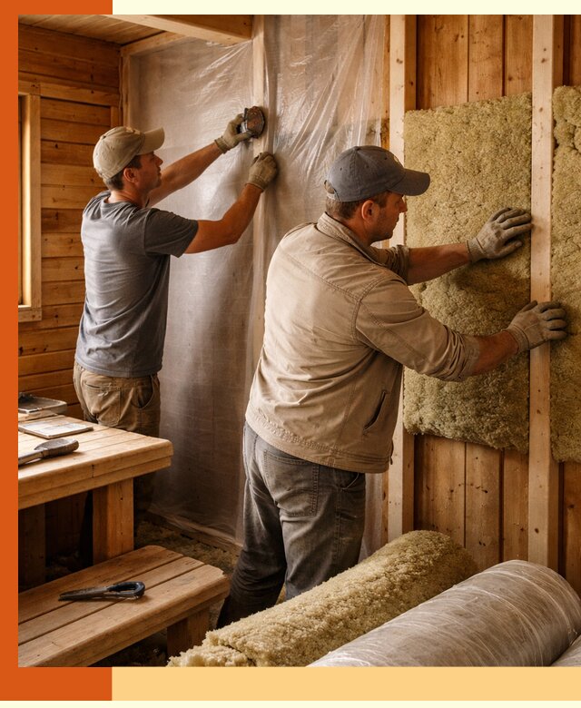 Утепление бани изнутри в Бузулуке качественно и недорого