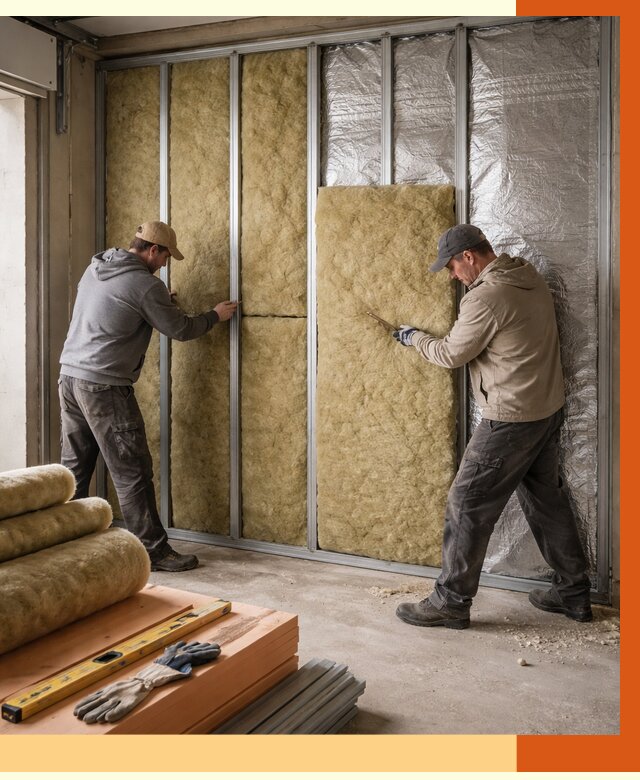 Утепление гаража изнутри в Бузулуке от 7818 руб/м2 — работы и цена | ТепломастерБзл