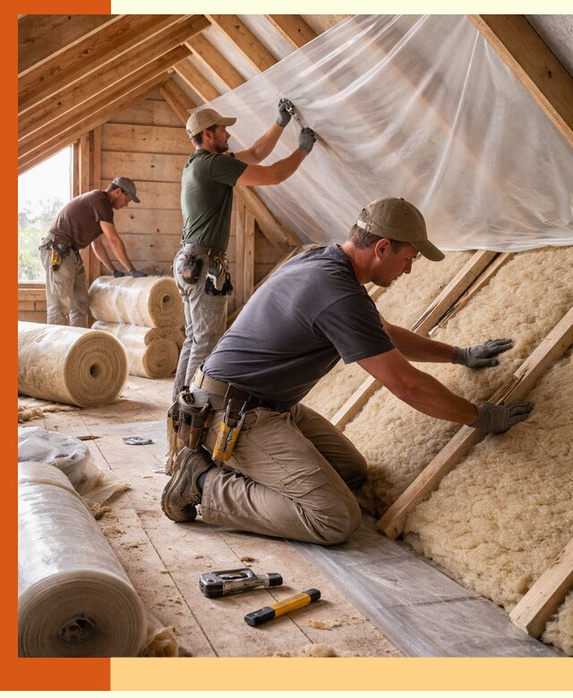 Утепление крыши изнутри в Бузулуке: профессионально и надежно