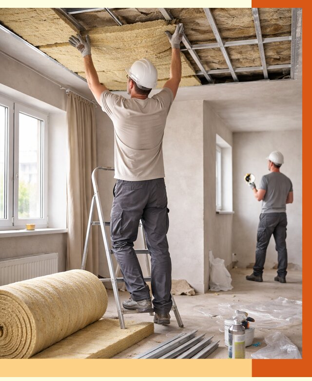 Утепление потолка в частном доме в Бузулуке от 990 руб./м² — работы под ключ | ТепломастерБзл