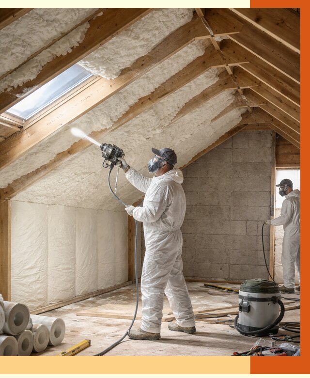 Утепление мансарды ППУ в Бузулуке от 2867 руб./м² — заказать под ключ | ТепломастерБзл