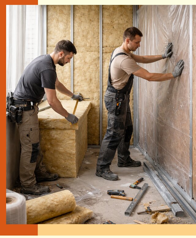 Профессиональное утепление лоджии в Бузулуке эффективно и надежно