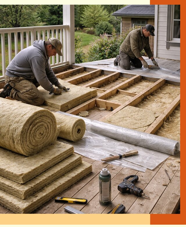 Утепление террасы в Бузулуке от 4378 руб./м2 — утеплить террасу под ключ | ТепломастерБзл