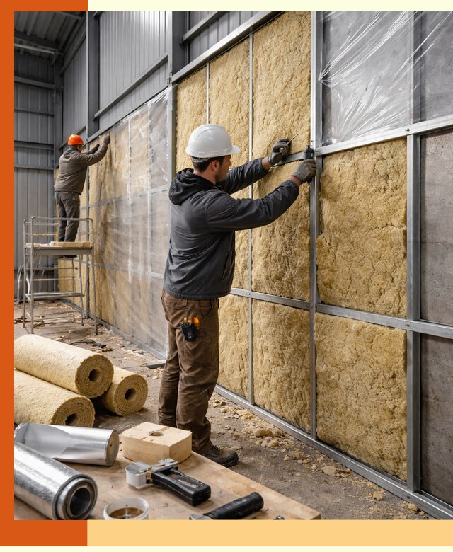 Утепление ангара в Бузулуке — профессиональная теплоизоляция помещений