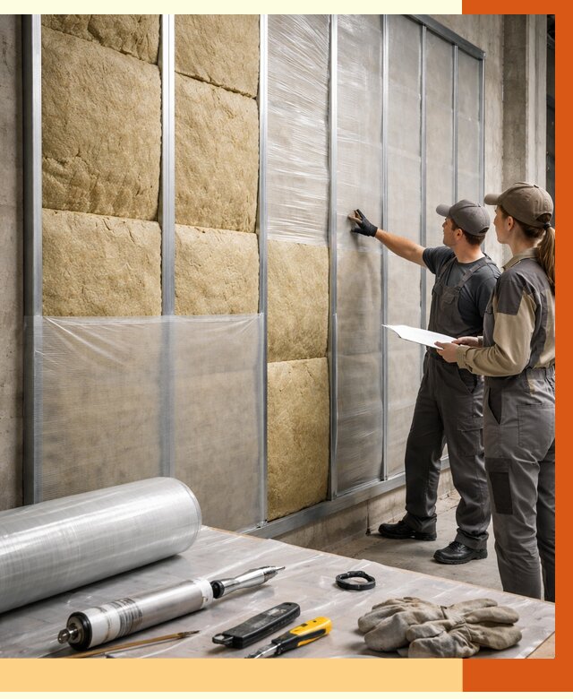 Утепление склада химсырья в Бузулуке от 4691 руб. под ключ | ТепломастерБзл