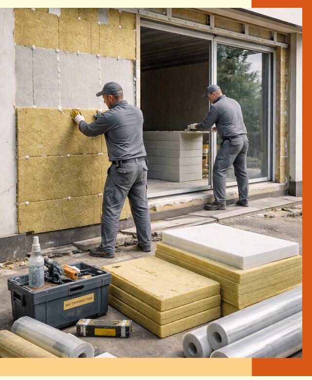 Утепление торгового павильона в Бузулуке от 15115 руб./м² под ключ | ТепломастерБзл