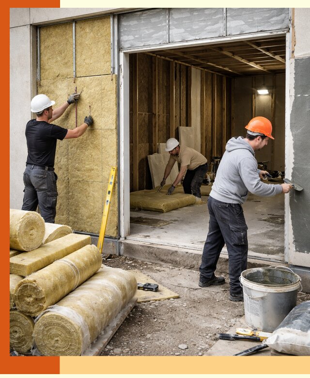 Утепление торгового павильона в Бузулуке — качественно и энергоэффективно