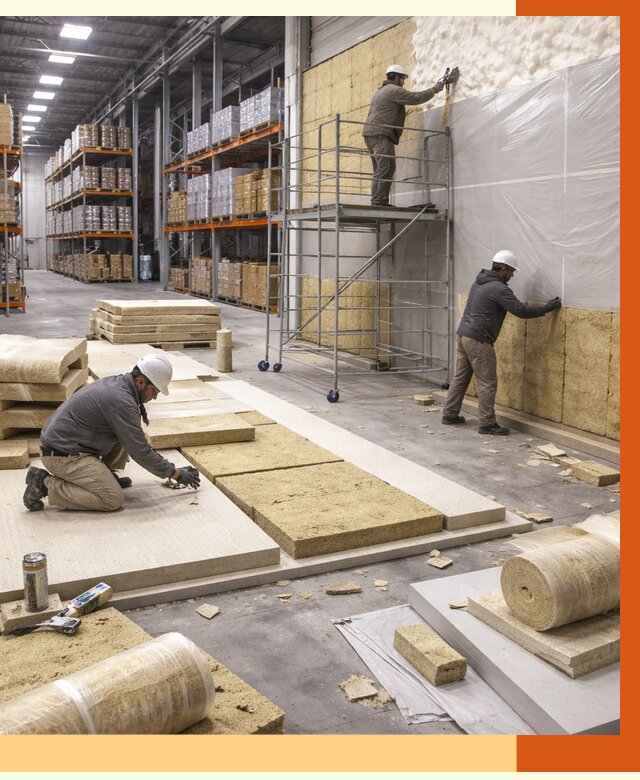 Утепление складского терминала в Бузулуке от 7818 руб./м² под ключ | ТепломастерБзл