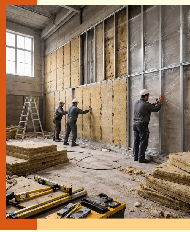 Утепление спортивного зала в Бузулуке качественно и недорого