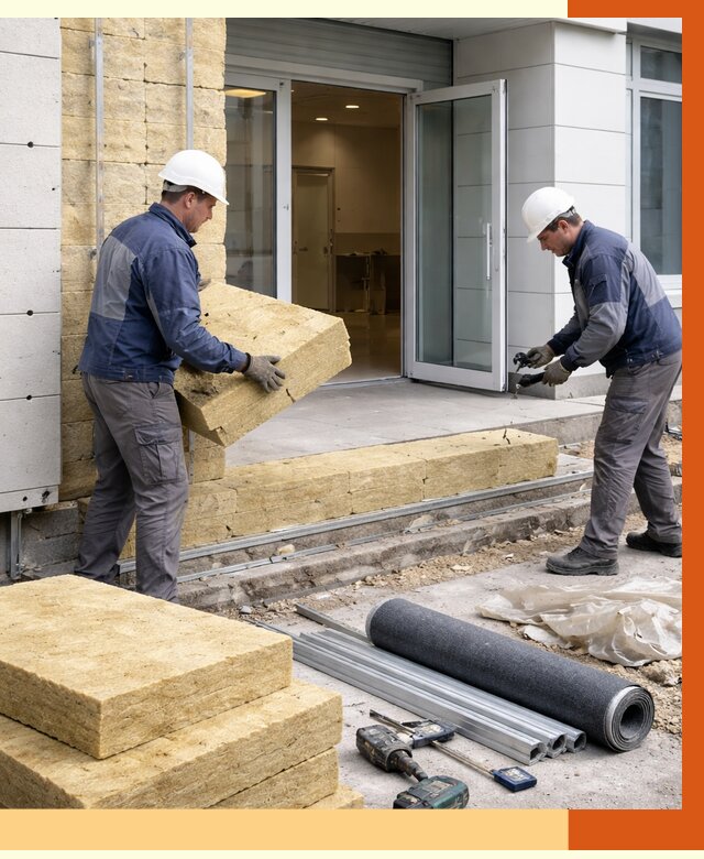 Утепление медицинского центра в Бузулуке под ключ от 13030 руб./м² | ТепломастерБзл