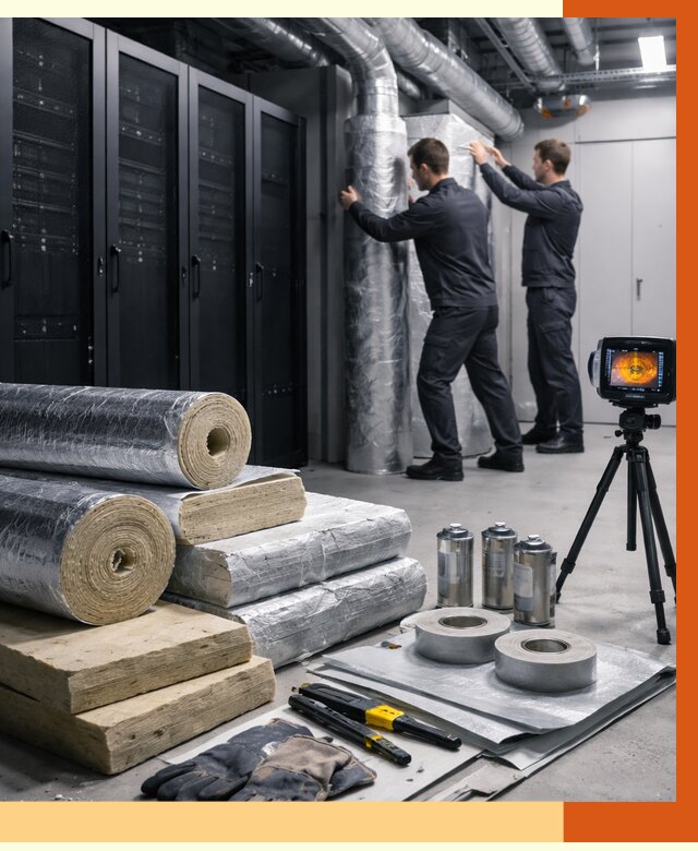 Утепление серверной в Бузулуке от 8860 руб./м² — комплексно под ключ | ТепломастерБзл