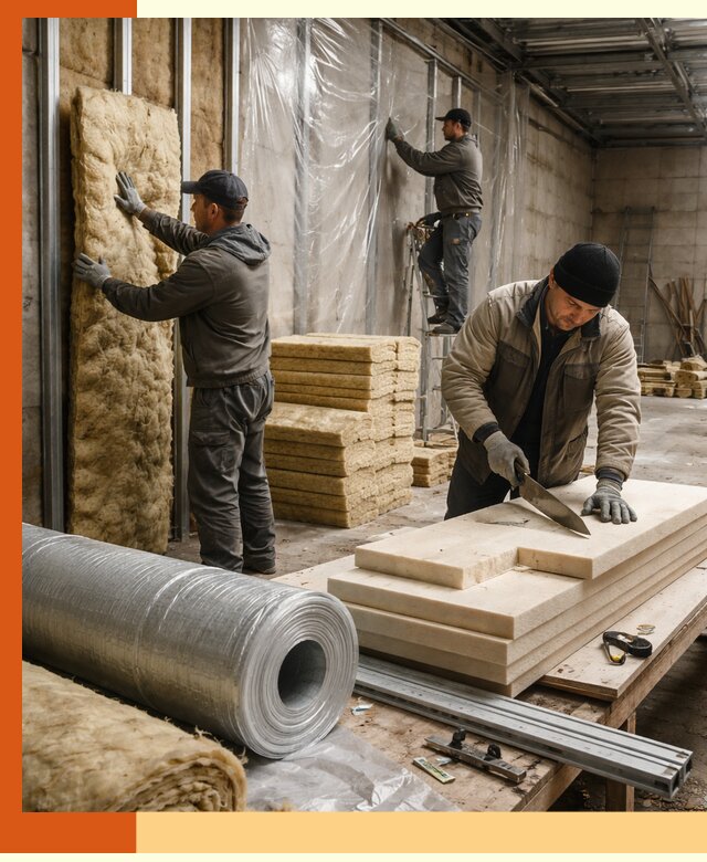 Утепление торгового склада в Бузулуке с энергоэффективными решениями