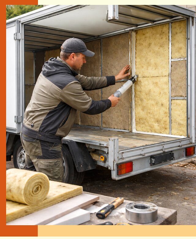 Профессиональное утепление прицепа в Бузулуке для любых условий