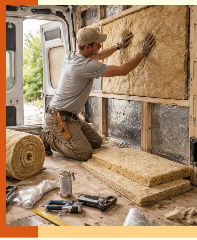 Утепление кемпера под ключ в Бузулуке с гарантией качества