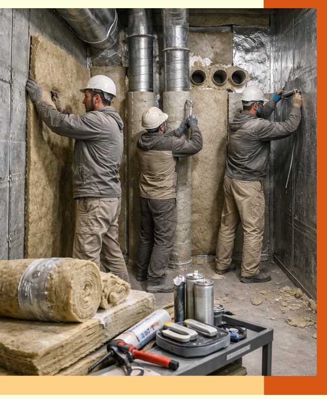 Утепление венткамеры в Бузулуке под ключ от 1511 руб. — профессионально | ТепломастерБзл