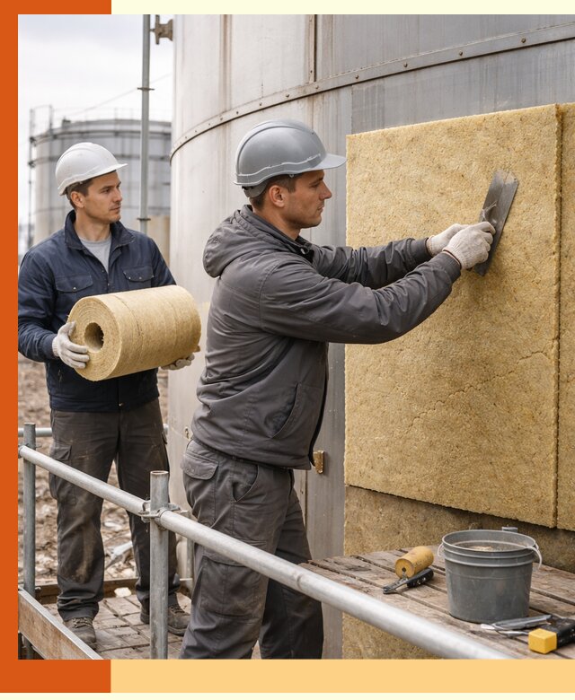 Профессиональное утепление резервуара и теплоизоляция в Бузулуке
