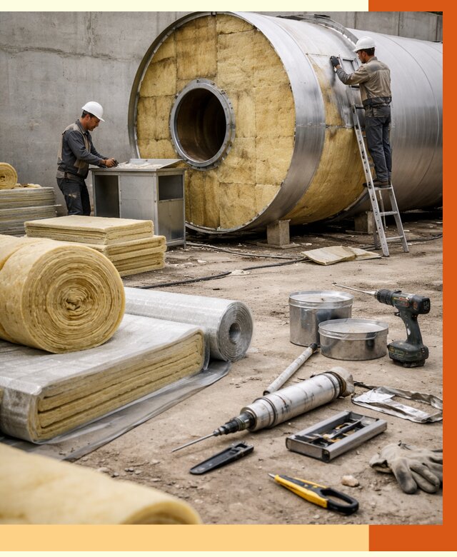 Утепление резервуара с топливом в Бузулуке от 28666 руб. под ключ | ТепломастерБзл