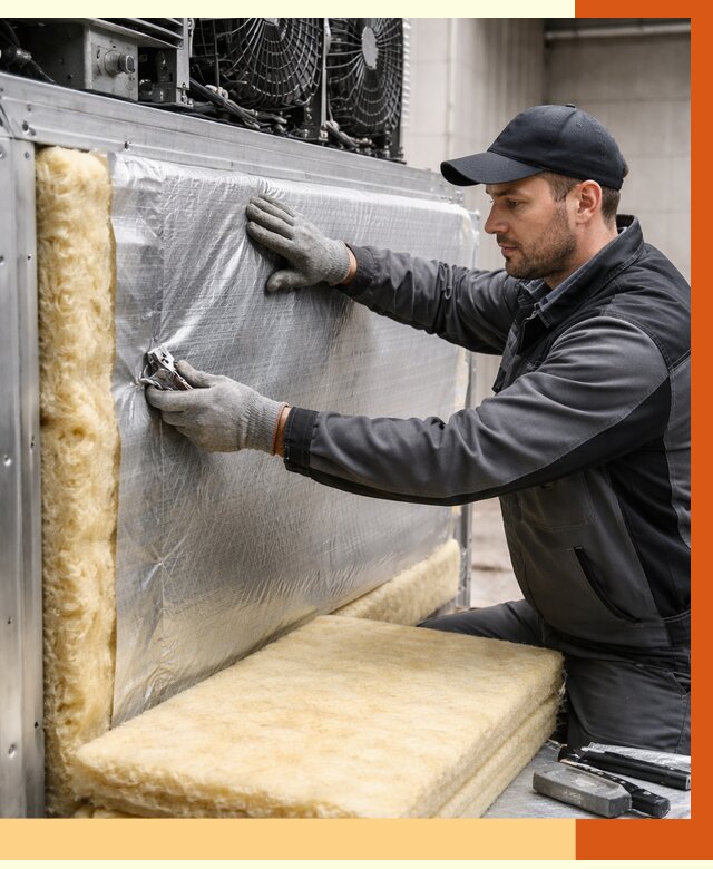 Утепление холодильного агрегата в Бузулуке от 8860 руб. под ключ | ТепломастерБзл