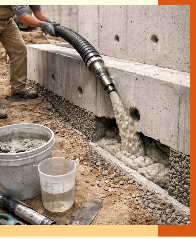 Заполнение полостей фундамента в Бузулуке от 7088 руб. под ключ | ТепломастерБзл