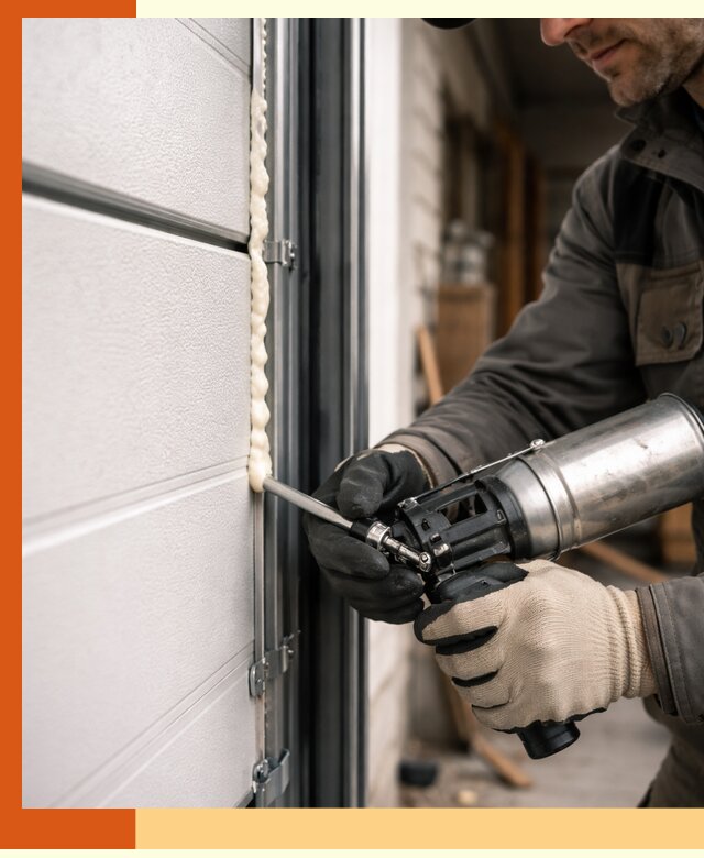 Заполнение пустот ворот в Бузулуке профессионально и герметично