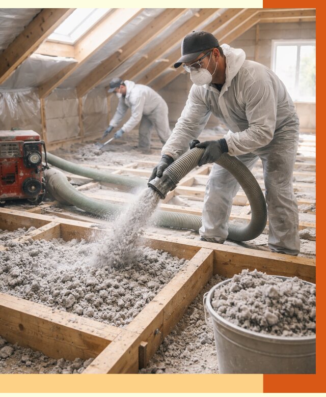 Утепление эковатой в Бузулуке от 3075 руб./м2 — монтаж и задувка | ТепломастерБзл