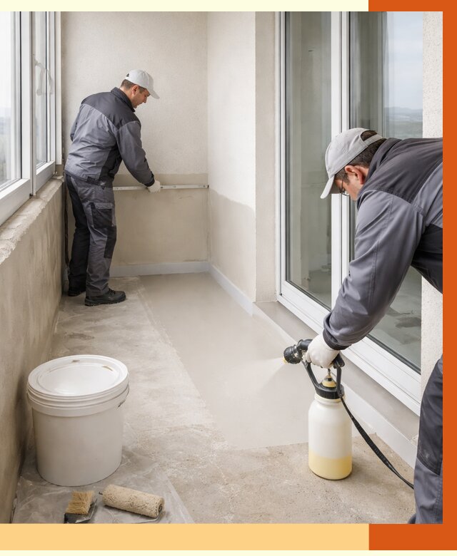 Утепление балкона жидкой теплоизоляцией в Бузулуке от 5994 руб./м2 | ТепломастерБзл