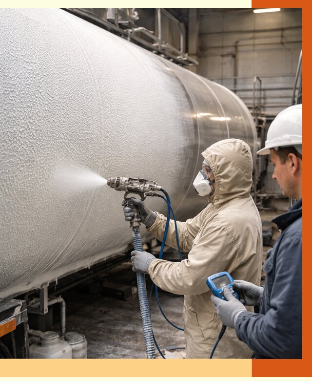 Утепление автоцистерны жидкой теплоизоляцией в Бузулуке от 15115 руб. под ключ | ТепломастерБзл