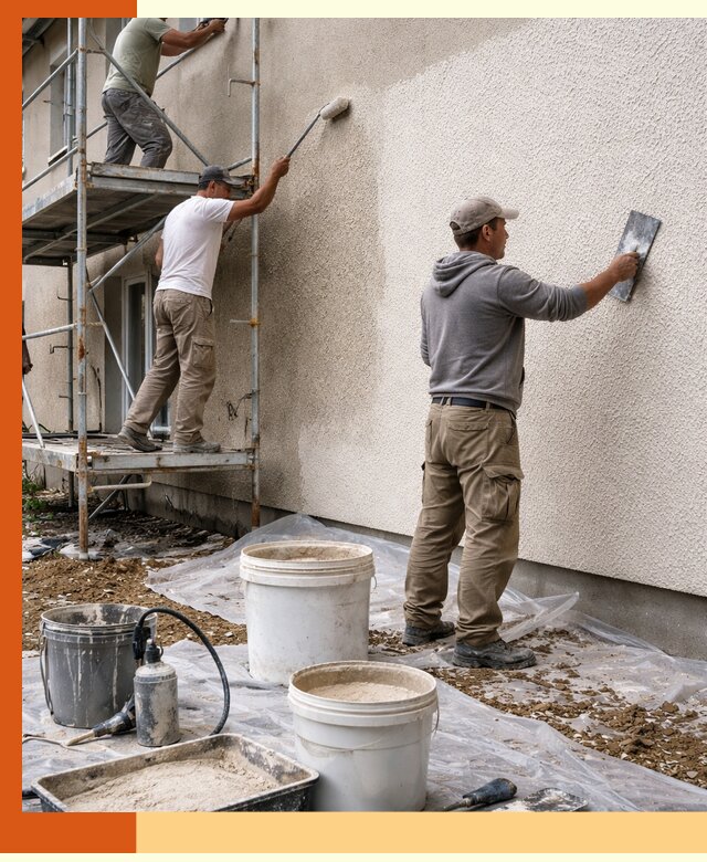 Утепление фасада жидкой пробкой в Бузулуке