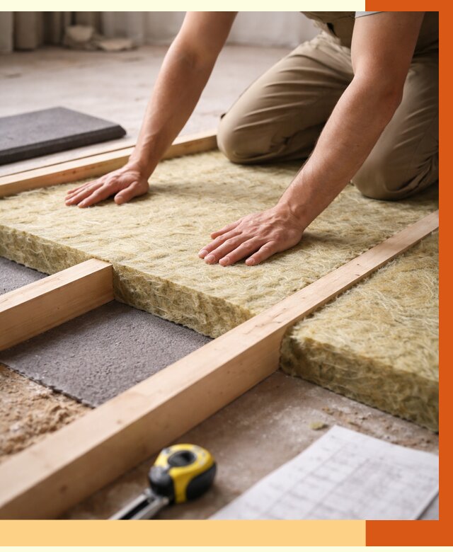 Шумоизоляция пола в Бузулуке от 1303 руб./м² — профессиональная звукоизоляция | ТепломастерБзл