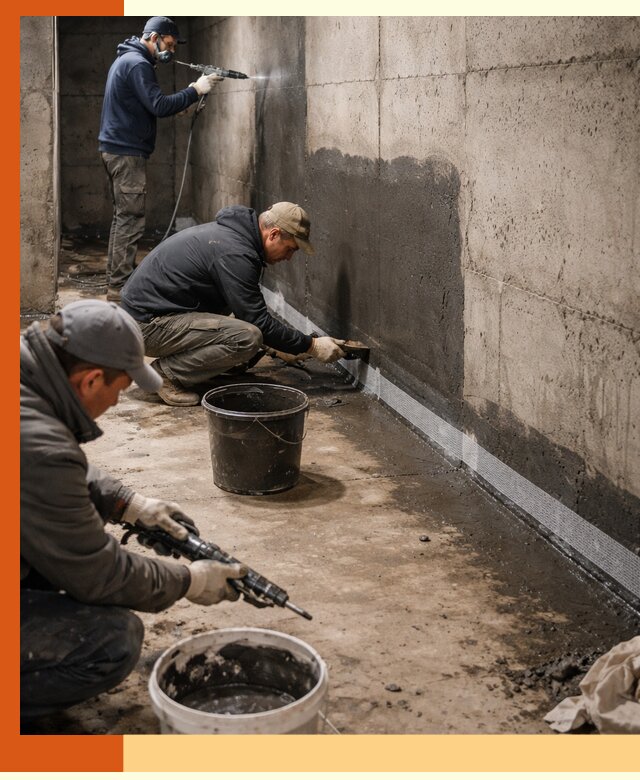 Гидроизоляция подвала в Бузулуке — комплексная защита от влаги