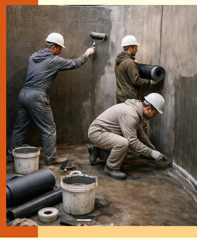 Гидроизоляция резервуара профессионально в Бузулуке