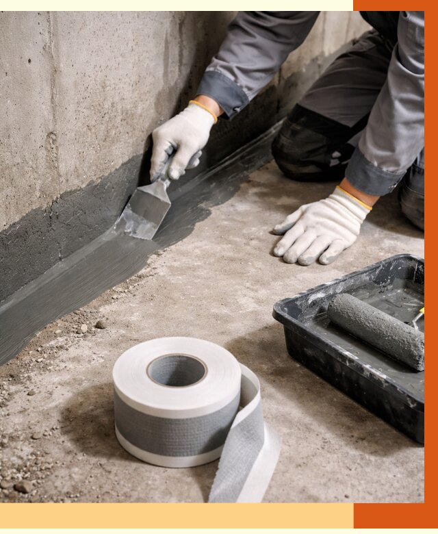 Гидроизоляция швов и герметизация стыков в Бузулуке от 1303 руб. | ТепломастерБзл