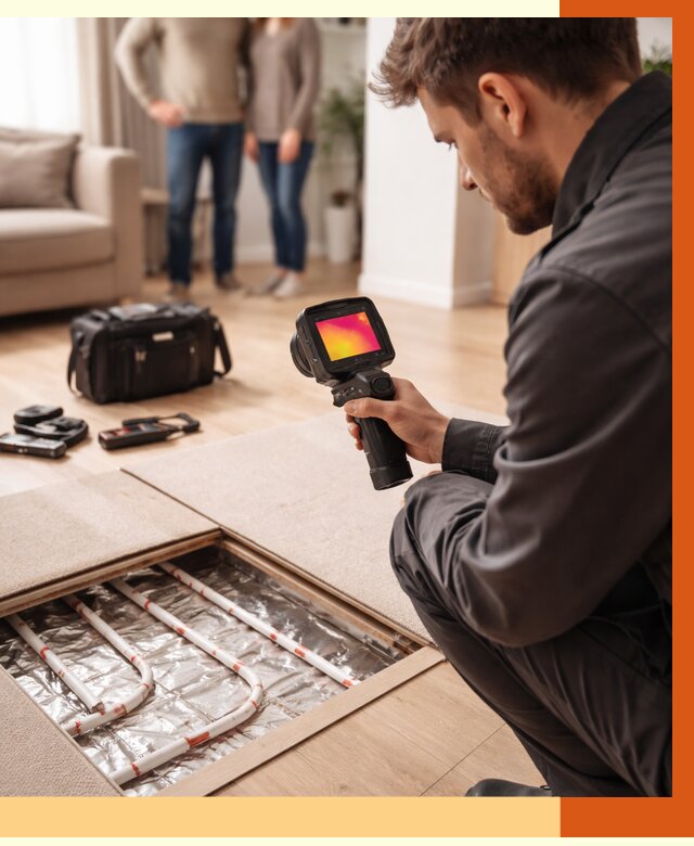 Тепловизионное обследование теплого пола в Бузулуке от 4691 руб. — ТепломастерБзл