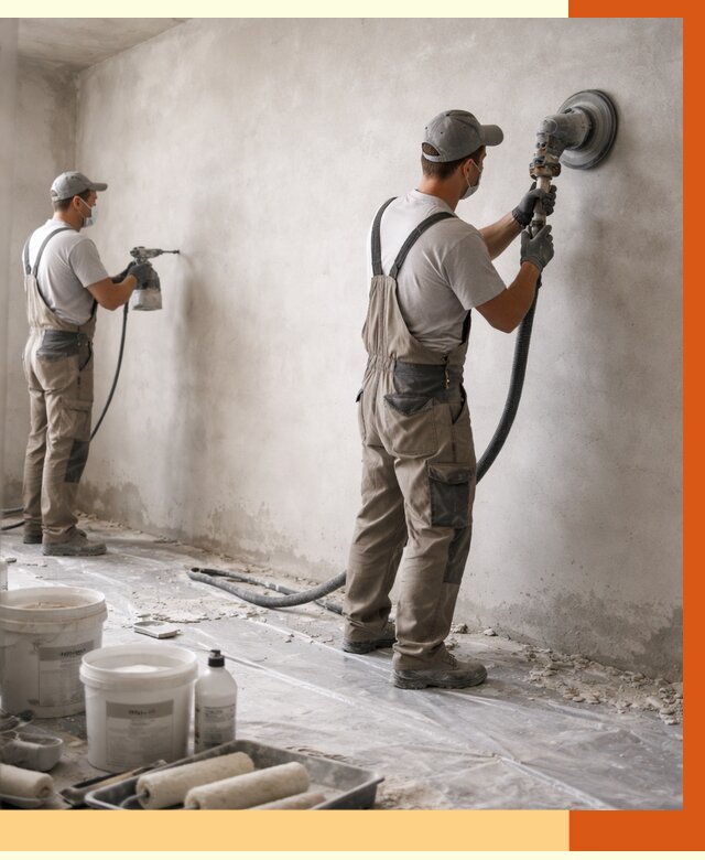 Подготовка поверхности под напыление в Бузулуке от 1251 руб. — ТепломастерБзл