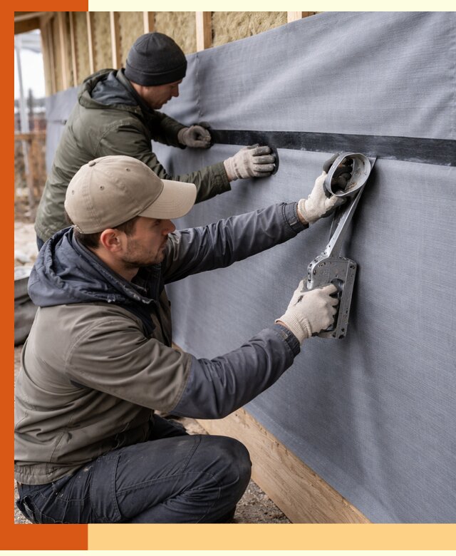 Монтаж ветроизоляции зданий и конструкций в Бузулуке