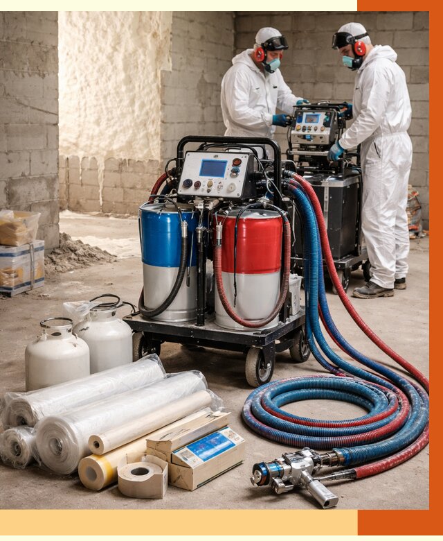 Аренда установки для напыления ППУ в Бузулуке от 36484 руб. | ТепломастерБзл